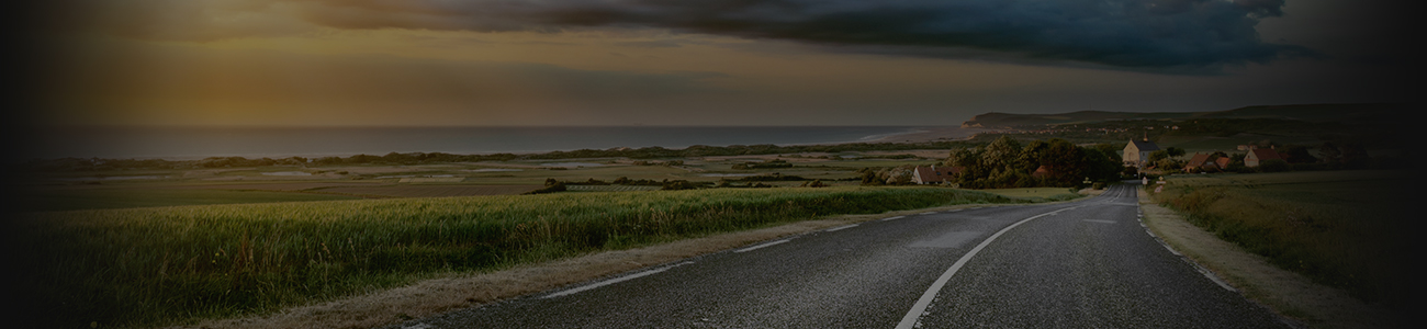 An empty road